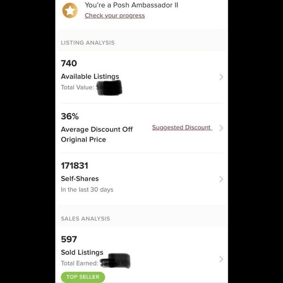 Becky Gold Poshmark Ambassador 22 - Picture 7 of 9